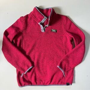 L.L Bean Pink Pullover Medium